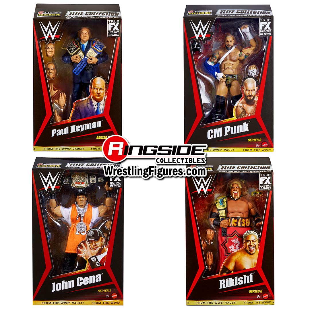 Image (Best of Series 1) WWE From the Vault Ringside Exclusive - Set of 4