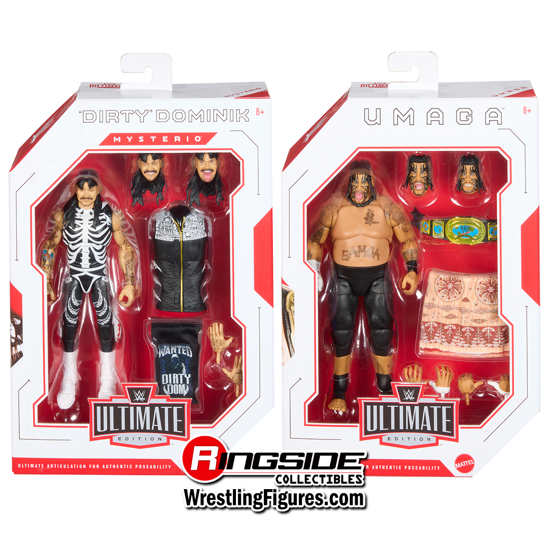 WWE Ultimate Edition 29 (Dominik Mysterio & Umaga) - Complete Set of 2 image