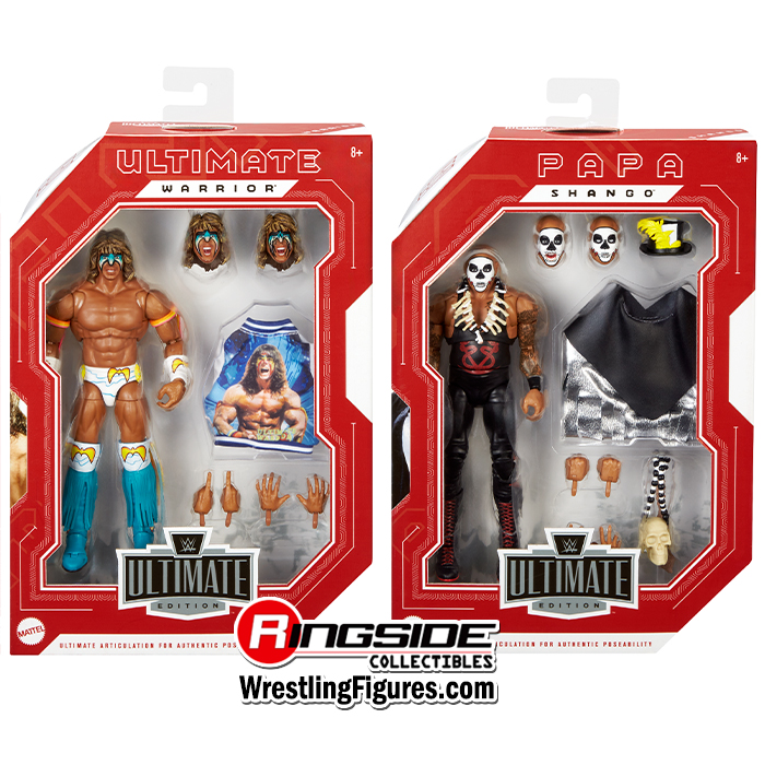Papa Shango & Ultimate Warrior - WWE Ultimate Edition 2-Pack Exclusive image
